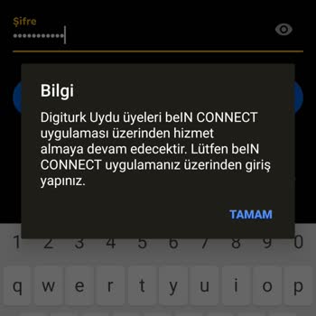 Digiturk Üyeliğimde Problem Var