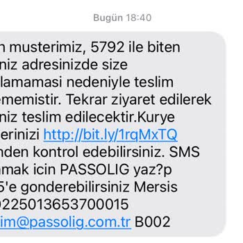 Passolig Kuryemi Teslim Etmiyor