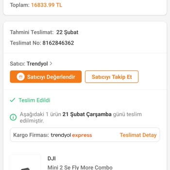 Trendyol Parça Değişimimi Kabul Etmiyor.