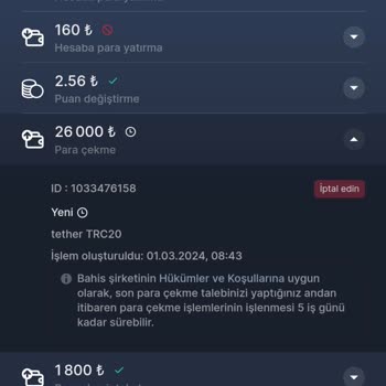 7Slots Para Çekme Sorunu