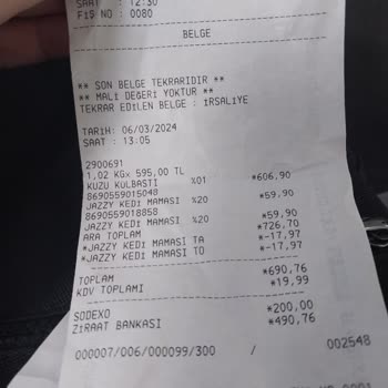 Baymar Market İndirimli Ürünün Sadece Çekilmiş Kıyma Olduğu Bildirilmemesi