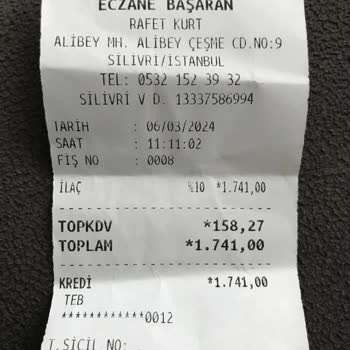 Başaran Eczanesi (Silivri) Silivri Başaran Eczanesi