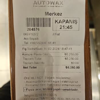 Tahincioğlu İnşaat Tahincioğlu Nidapark Küçükyalı Projesi Araca Verilen Zarar