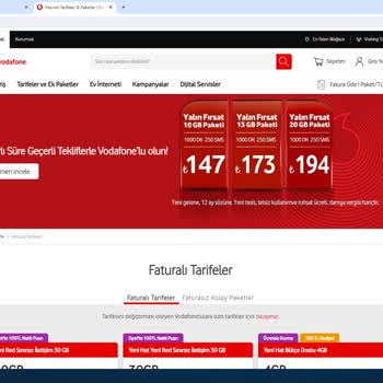 Vodafone İnternet Paketi Geçiş Sürecinde Yaşanan Sorunlar