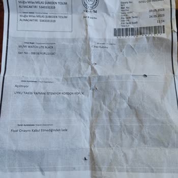 Xiaomi Akıllı Saat Kordonu Tedarik Edilmiyor