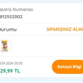 Ebebek Online Siparişimi Görüntüleyemiyoruz Diyerek Göndermiyor