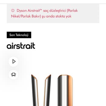 Dyson Stok Problemi Yaşıyorum