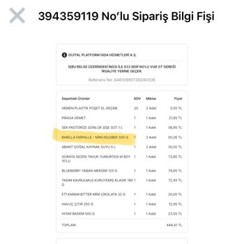 Migros Hep Eksik Ürün Gönderen Uygulama
