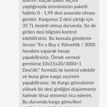 Dolap Yanıltıcı Kargo Ölçü Bilgileri, Gizli Ücretler