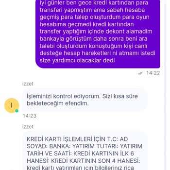 Sportotobet 5 Aya Aşkındır Yatırdığım Parayı Alamıyorum Oyun Hesabına Atmadılar