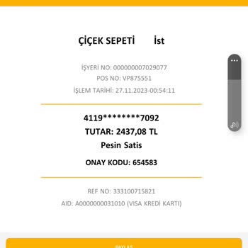 ÇiçekSepeti Ciceksepeti.com Paranızı İade Etmeyecek