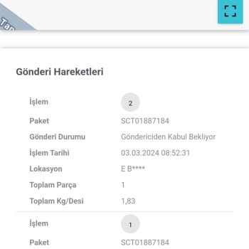 Scotty Kargo Firması Şikayet