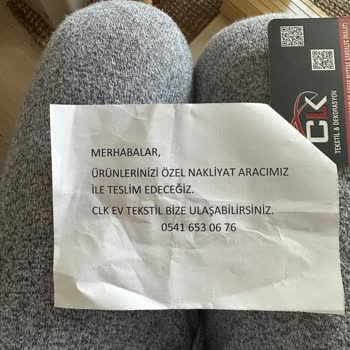 CLK Tekstil Dekorasyon 2 Sandalye Sipariş Ettim Ama Bekle Diyen Bir Kağıt Aldım…