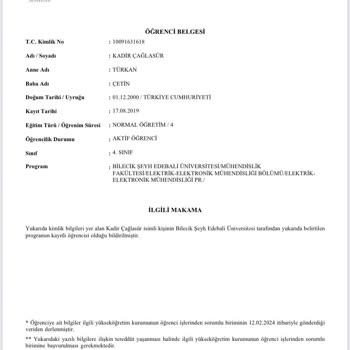 Aile ve Sosyal Hizmetler Bakanlığı Üniversite Yol Yardımı