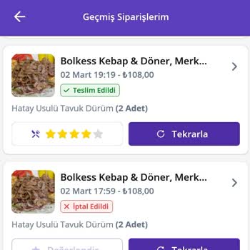 Getir Yemek İptal Olan Siparişimin Para İadesinin Yapılmaması