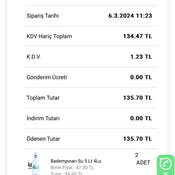 Şehzade Market Online Market Teslimat Sorunu Ve Müşteri Hizmetleri Şikayeti