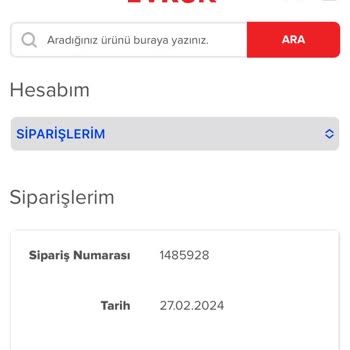 Evkur Siparişimi İptal Etmiyor