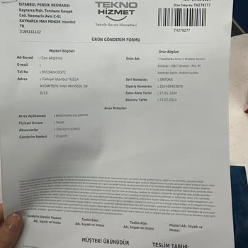 Teknosa SteelSeries Kulaklığın 2 Haftada Mikrofonunun Bozulması