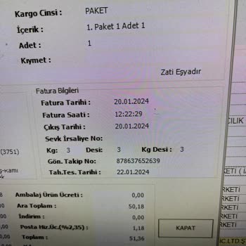 Kalite Ve İade Sorunlu Firma : Armine