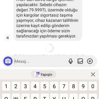 Gumrukiletisim (instagram) I Phone 14 Pro Max Çekiliş