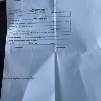 Evkur Alışveriş Ev Aleti İadesinde Yaşanan Mağduriyet