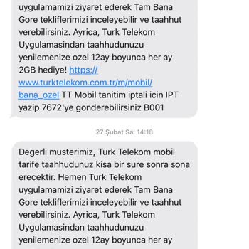 Türk Telekom Taahhüdünüz Bitti Diyor Hattı Taşıyınca Cayma Bedeli İsti