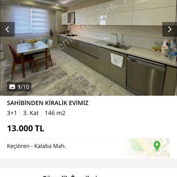 Emlakjet Ankara'da Kiralık Daire Hayal Kırıklığı