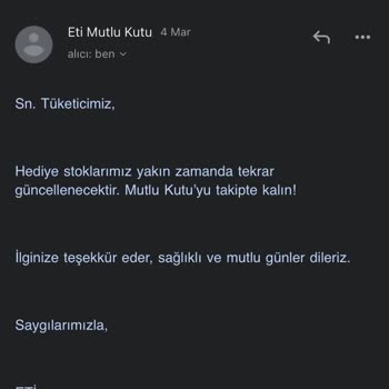 Eti Mutlu Kutu Uygulama Puanını Adınıza Kullanıp Bitirip Mağdur Ediyor!