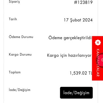 Getcho Firması Satış Ve İade İşlemlerinde İlgili Değil