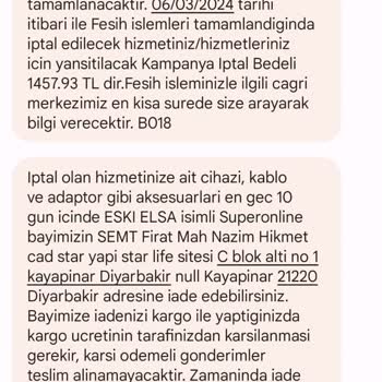Turkcell Beni Defalarca Mağdur Etti