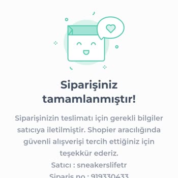Shopier Den Üye Olmadan Verdiğim Siparişi İptal Edemiyorum.