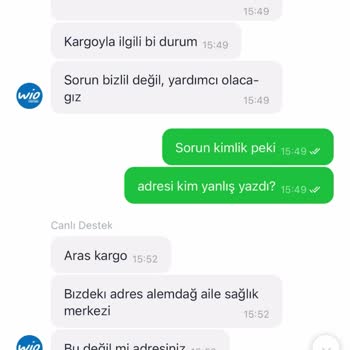Aras Kargo Yanlış Adrese Kontrolsüz Teslimat