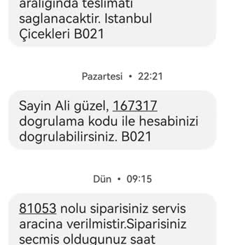 İstanbul Çiçekleri Gelmeyen Çiçek Siparişim