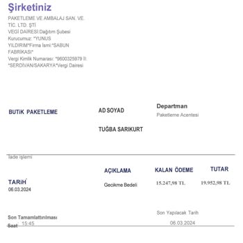 Yunus Paketleme Acentası Destek Amacıyla Başlayan Mağduriyet Süreci