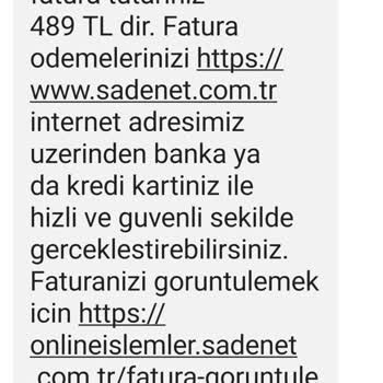 Sadenet Müşteri Hizmetleri Muhatap Bulamıyorum