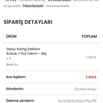Creatizmhome Ürünümü Teslim Etmedi Ve Telefonları Açmıyorlar
