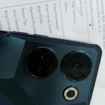 Edirne Margi Outlet Teknosa'dan Alınan Tecno Camon Marka Telefon