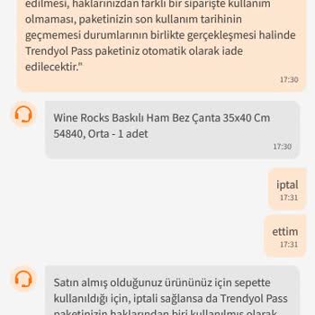 Trendyol Pass İade Almıyor, Hakkı Geri Vermiyor