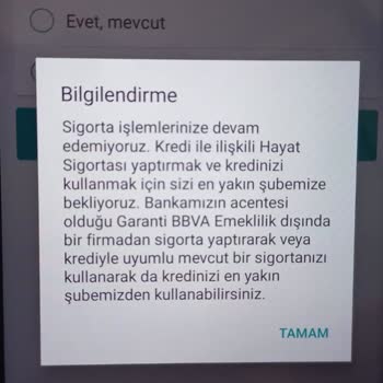 Garanti BBVA 0 Faizli Kredi Olayı