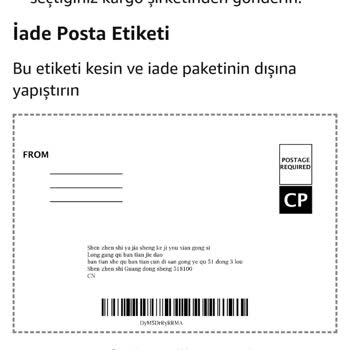 MNG Kargo Aldığım Ürünü İade Edemiyorum.