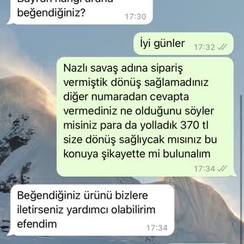 Çiçek Sepeti Şikayet