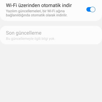 Samsung Telefon Güncelleme Yapılmıyor Son Güncelleme Gözükmüyor