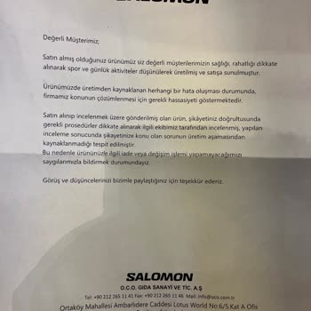 SPX Kalite Beklentisi Karşılanmadı: Su Alan Ayakkabı Sorunu