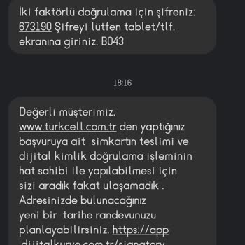 Dijital Kurye Aradık Ulaşamadık Numarası
