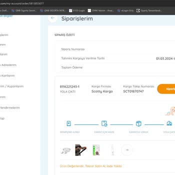 Scotty E-bebek Sipariş Gecikmesi Ve İletişim Sorunları