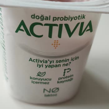 Activia Probiyotikli Yoğurt Ve Getir Firmaları