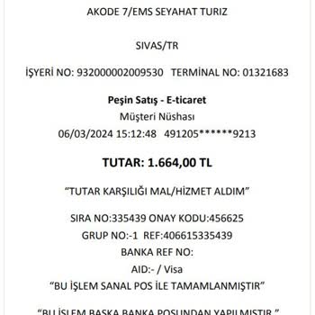 Obilet Ücret İadesi Sorunu