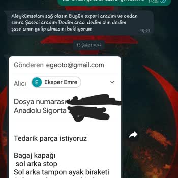 Emre Çevik Sigorta Eksper Hizmetlerinde Yaşanan Gecikme Ve İlgisizlik Sorunu