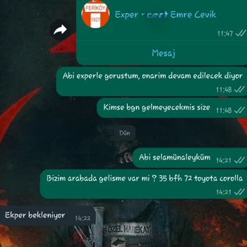 Emre Çevik Sigorta Eksper Hizmetlerinde Yaşanan Gecikme Ve İlgisizlik Sorunu