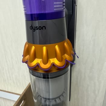 Dyson Süpürgemin Kıvrımlı Kelebek Kısımının Soyulması, Hava Kaçırması